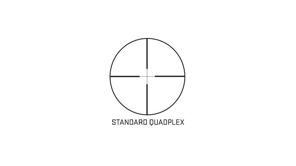 SIG SAUER Whiskey3 2-7x32mm Rifle Scope 1 inch Tube, Second Focal Plane, Black, Quadplex Reticle, MOA, SOW32201