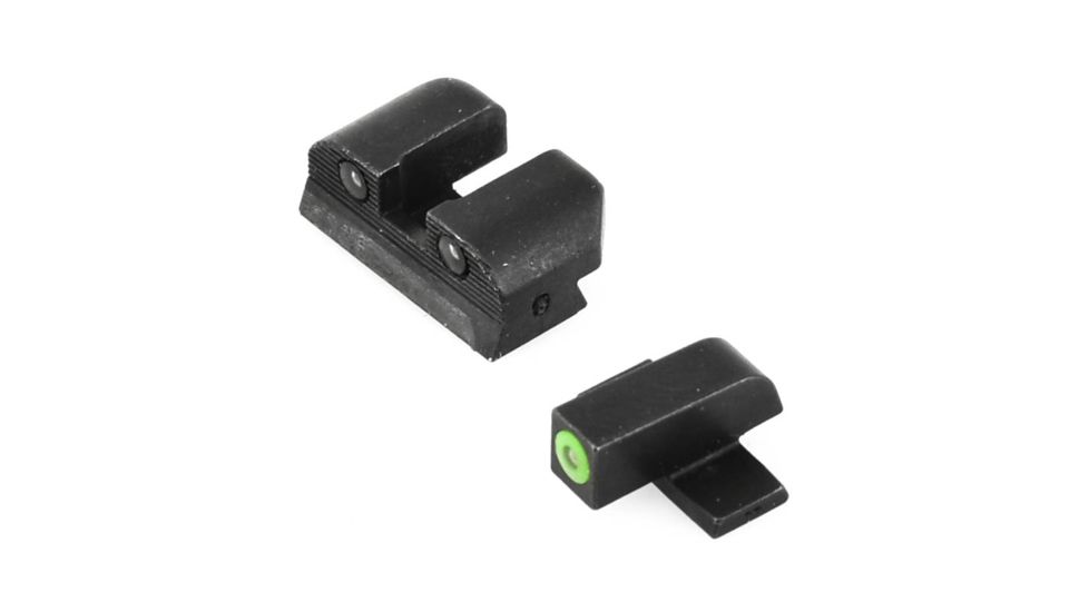 SIG SAUER X-Ray3 Pistol Sight Set, Number 6 Green Front, Number 8 Rear, square notch SOX10001