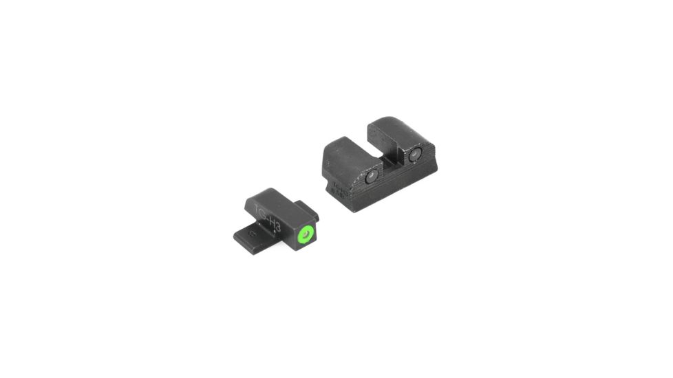 SIG SAUER X-Ray3 Pistol Sight Set, Number 8 Green Front, Number 8 Rear, square notch SOX10003