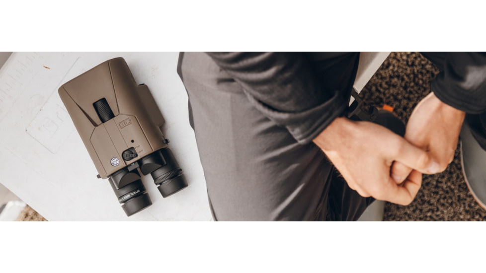 SIG SAUER ZULU6-HDX 18x50mm Schmidt-Pechan Prism PRO Image Stabilized Binocular, FDE, SOZ6WP1850
