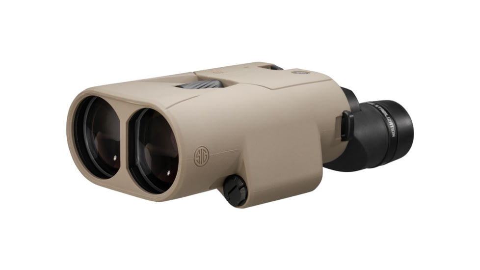 SIG SAUER ZULU6-HDX 18x50mm Schmidt-Pechan Prism PRO Image Stabilized Binocular, FDE, SOZ6WP1850