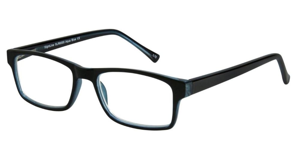 Sightline 6005 Bifocal Prescription Eyeglasses, Blue Frame, SLR6005BL100BI