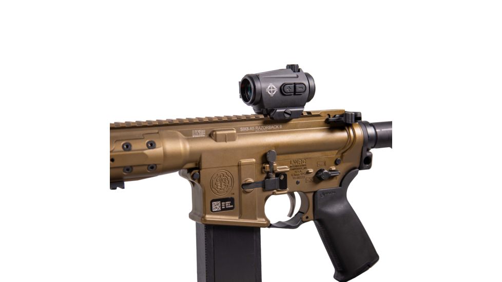 SightMark 1x-28mm Element Mini Solar Red Dot, Red, 3 MOA Dot, 1 MOA, Black, SM26041