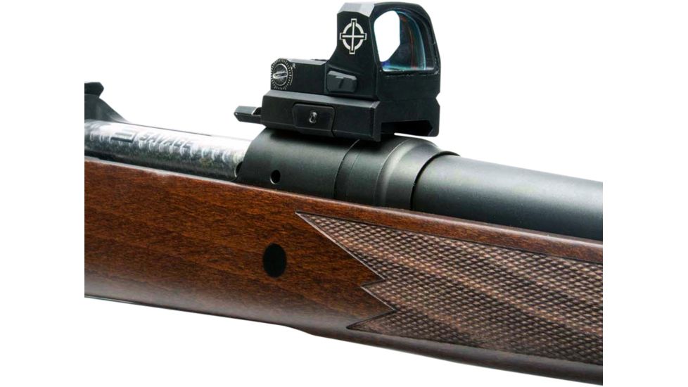 SightMark 1x Mini Shot A-Spec Reflex Sight, Red Reticle, 2 MOA, 1 MOA, 25 yd, Black, SM26045