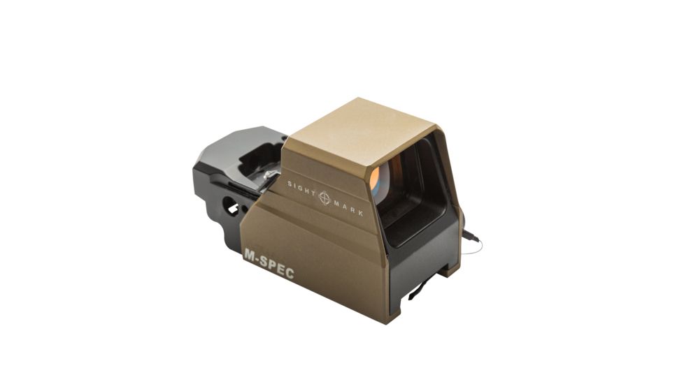 Sightmark Ultra Shot M-Spec LQD Reflex Sight, 65 MOA Circle Dot, Dark Earth, SM26034DE