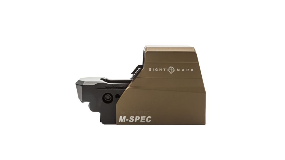 Sightmark Ultra Shot M-Spec LQD Reflex Sight, 65 MOA Circle Dot, Dark Earth, SM26034DE
