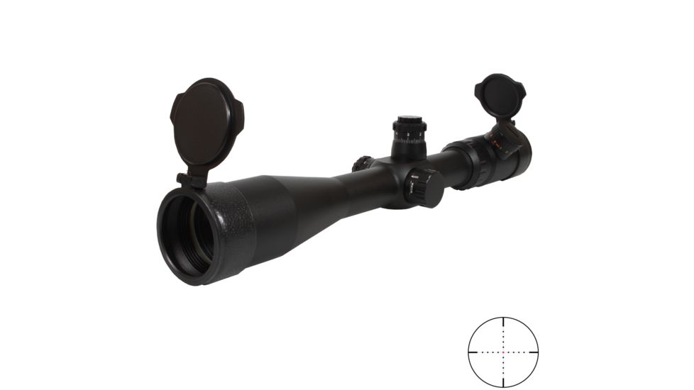 Sightmark Triple Duty 4-16x44 Waterproof Tactical Rifle Scope, Matte Black, Mil-Dot Dot Reticle - SM13017MDD