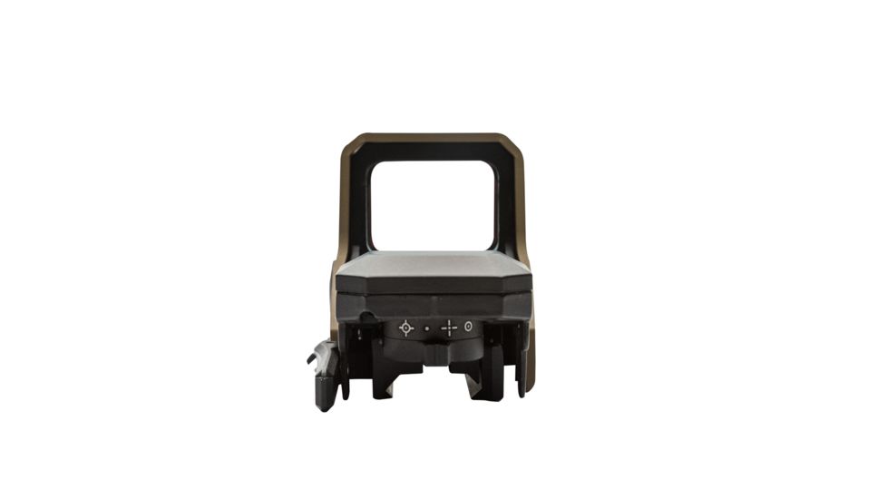SightMark Ultra Shot Open 1x 33x24mm Reflex Red Dot Sight (A-Spec), 5 MOA dot, 3 MOA dot with 50 MOA circle, 3 MOA dot with 50 MOA crosshair, 3 MOA dot with 30 MOA circle/crosshair (subtensions total 50 MOA) Dark Earth, SM26032DE