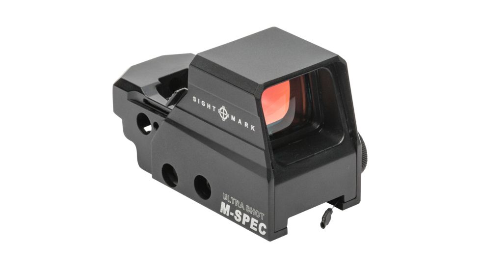 SightMark Ultra Shot M-Spec FMS Reflex Sight with Integrated Sunshade, Black, SM26047
