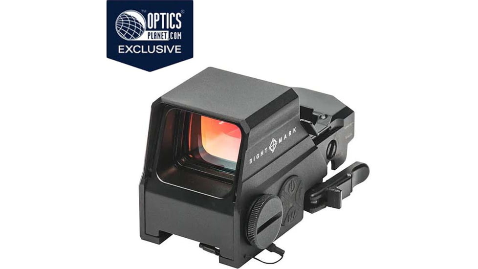 Sightmark Ultra Shot M-Spec LQD Reflex Sight, 65 MOA Circle Dot, Black, SM26034