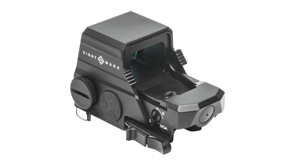 Sightmark Ultra Shot M-Spec LQD Reflex Sight, 65 MOA Circle Dot, Black, SM26034