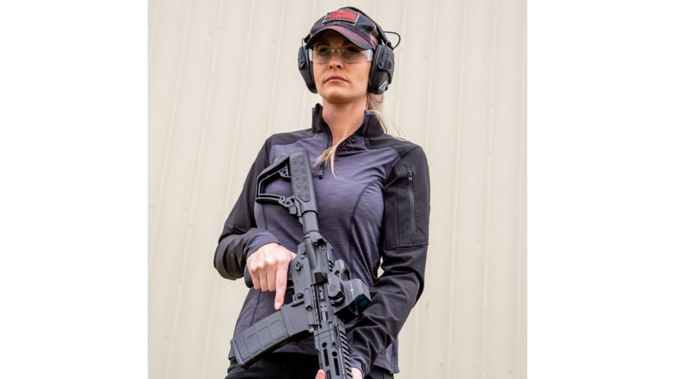 SightMark Ultra Shot R-Spec 1x 33x24 mm Reflex Red Dot Sight, 5 MOA dot, 3 MOA dot with 50 MOA circle, 3 MOA dot with 50 MOA crossshair, 3 MOA dot with 30 MOA circle/crosshair (subtensions total 50 MOA), Black, SM26040
