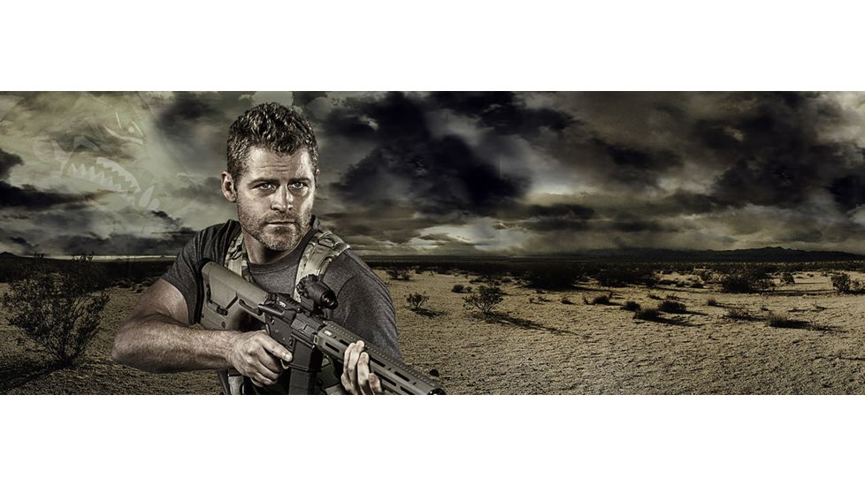 Sightmark Wolverine Red Dot Sight, 1x28 mm, 2 MOA Red Dot Reticle, Black, SM26035