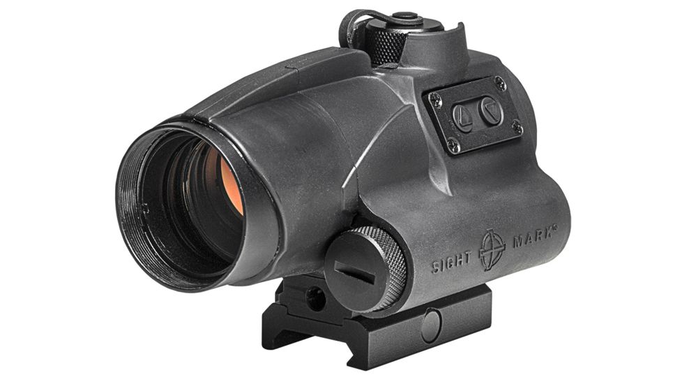 Sightmark Wolverine Red Dot Sight, 1x28 mm, 2 MOA Red Dot Reticle, Black, SM26020