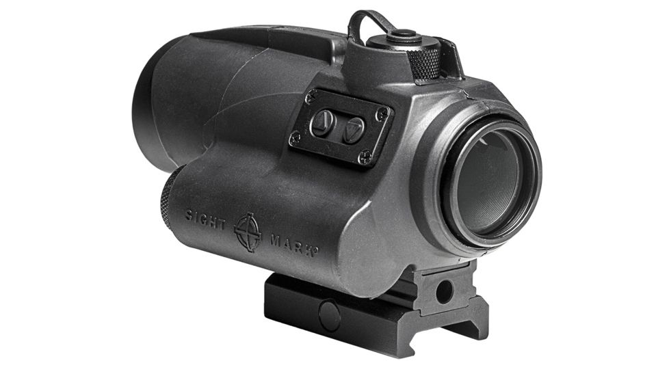 Sightmark Wolverine Red Dot Sight, 1x28 mm, 2 MOA Red Dot Reticle, Black, SM26024