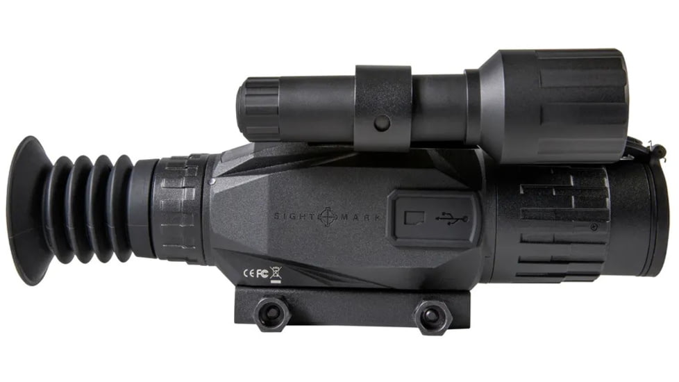 SightMark Wraith HD Digital Night Vision Rifle Scope, 2-16x28mm, 50mm Tube, Second Focal Plane, 10 Pattern, Black, SM18021