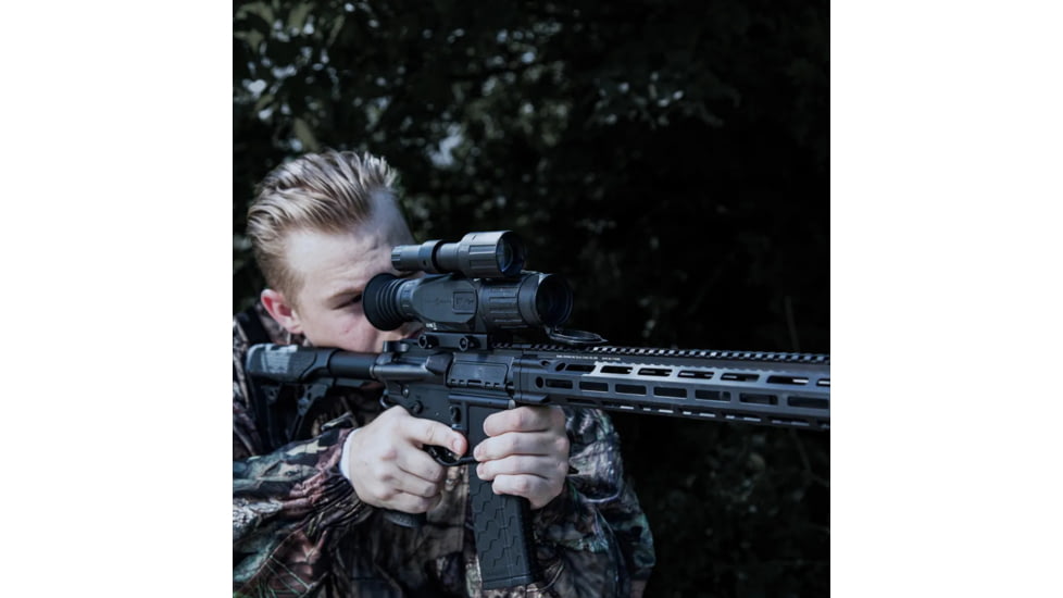 SightMark Wraith HD Digital Night Vision Rifle Scope, 2-16x28mm, 50mm Tube, Second Focal Plane, 10 Pattern, Black, SM18021