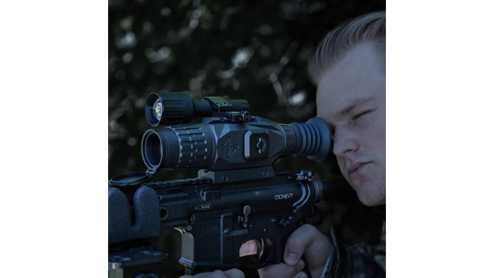 SightMark Wraith HD Digital Night Vision Rifle Scope, 2-16x28mm, 50mm Tube, Second Focal Plane, 10 Pattern, Black, SM18021