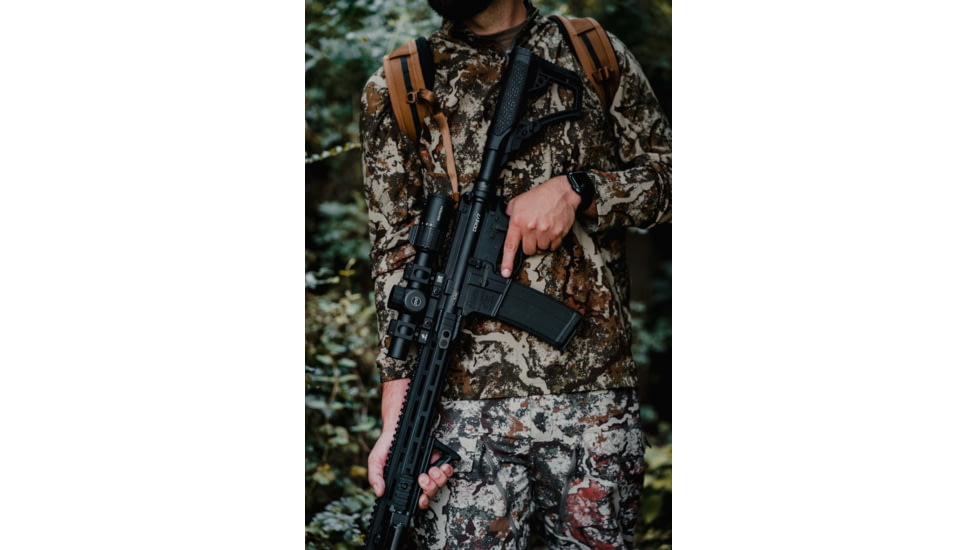 Sightron S-TAC 1-6X 24mm Rifle Scope, 30mm Tube, Second Focal Plane, IR AR1 Reticle, Matte Black, 26022