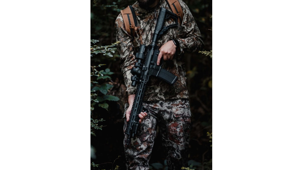 Sightron S-TAC 1-6X 24mm Rifle Scope, 30mm Tube, Second Focal Plane, IR AR1 Reticle, Matte Black, 26022