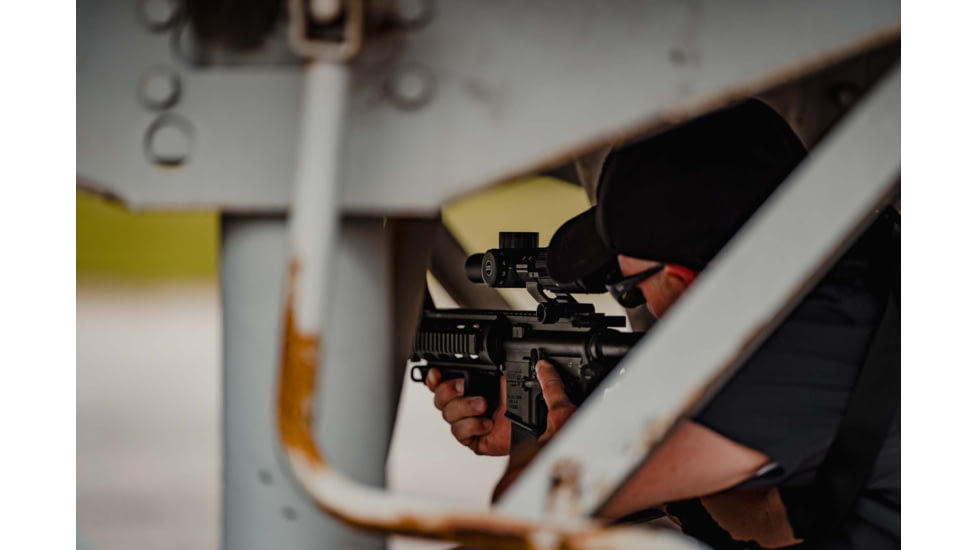 Sightron S-TAC 1-6X 24mm Rifle Scope, 30mm Tube, Second Focal Plane, IR AR1 Reticle, Matte Black, 26022