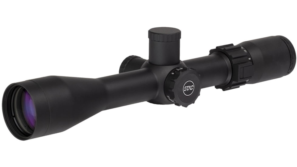 Sightron S-TAC Rifle Scope, 3-16x42mm, 30mm Tube, Second Focal Plane, Duplex Reticle, Matte, Black, 26012