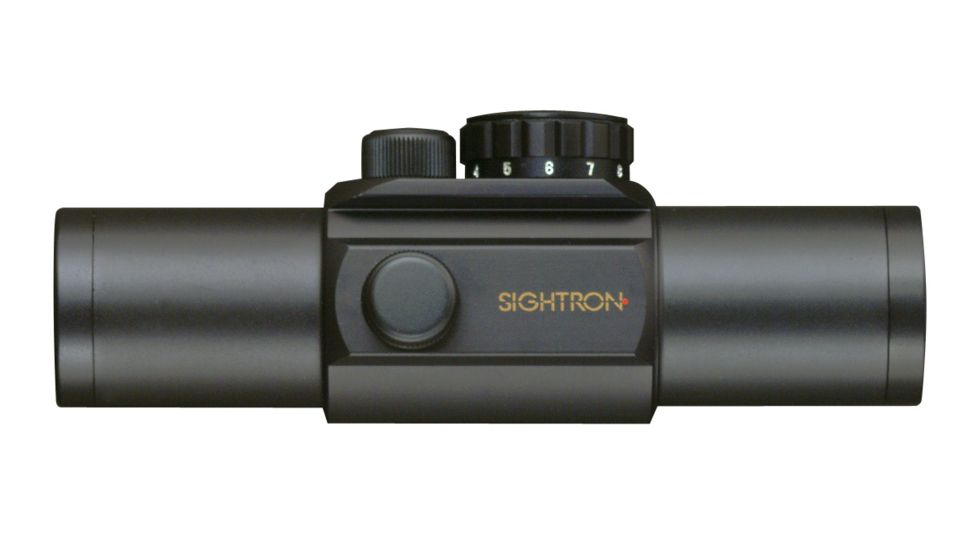 Sightron S33 Red Dot 1x33mm Four Reticle Handgun Scope/Electronic Sighting, Matte Black, 40008