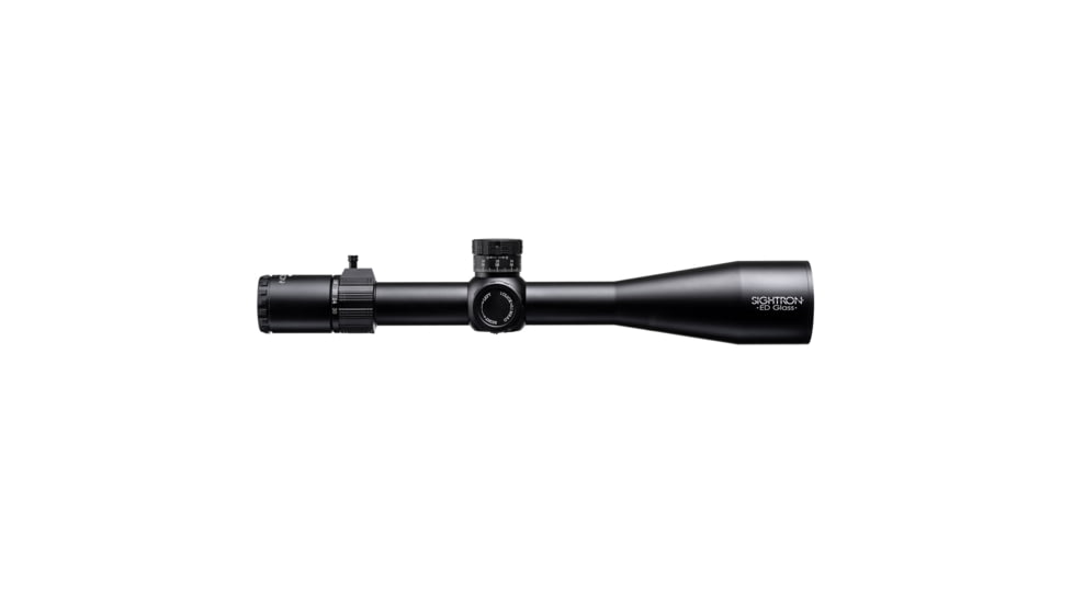 Sightron S6 Rifle Scope, 5-30x56mm, 34mm Tube, Second Focal Plane, MOA-7 IR Reticle, Satin Black, Small, 66002