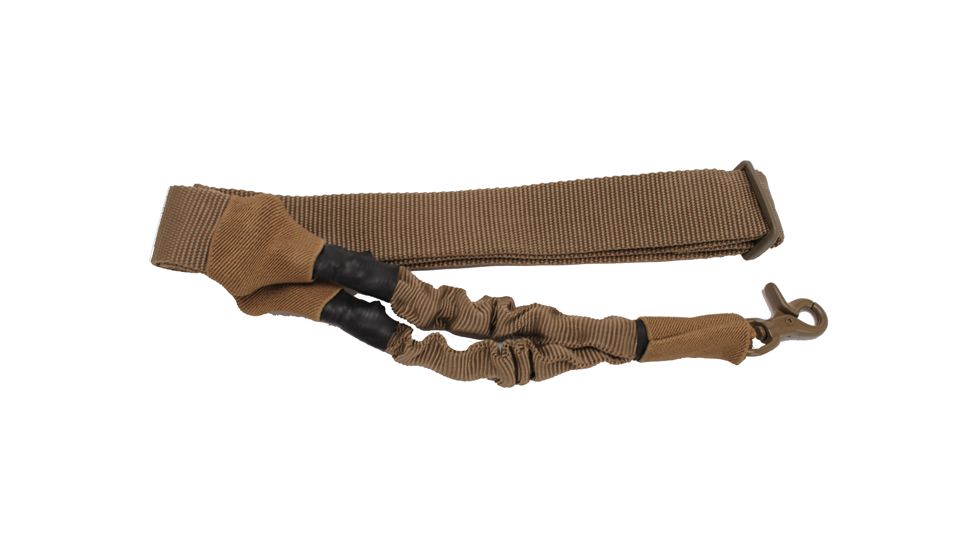 SigTac 1 Point Sling with Bungee and Snap Hook, Flat Dark Earth 110072