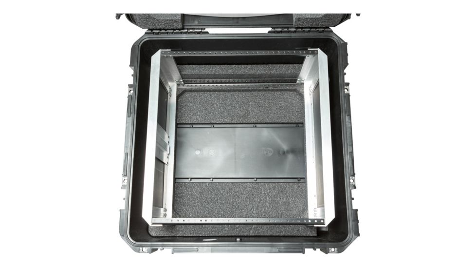 SKB Cases 10U iSeries Fly Rack, Rackable Depth 10in, Black, 22.5in x 22.5in x 12.5in 3I-22221210U
