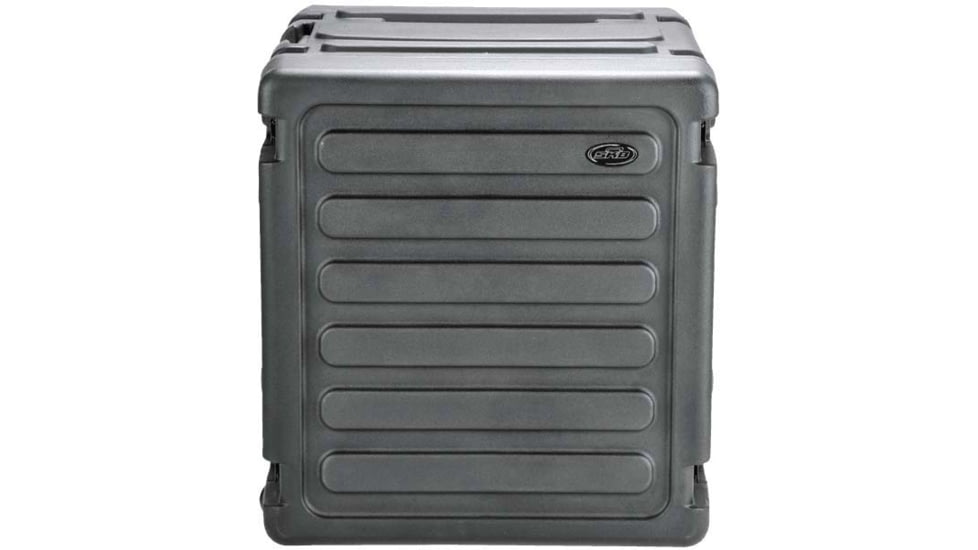 SKB Cases 12U Shock Mount - Rack, Wth Wheels And Handle, 3SKB-R12U20W