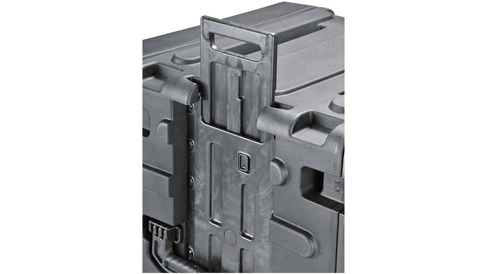 SKB Cases 12U Shock Mount - Rack, Wth Wheels And Handle, 3SKB-R12U20W