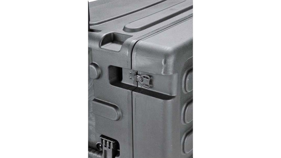 SKB Cases 12U Shock Mount - Rack, Wth Wheels And Handle, 3SKB-R12U20W