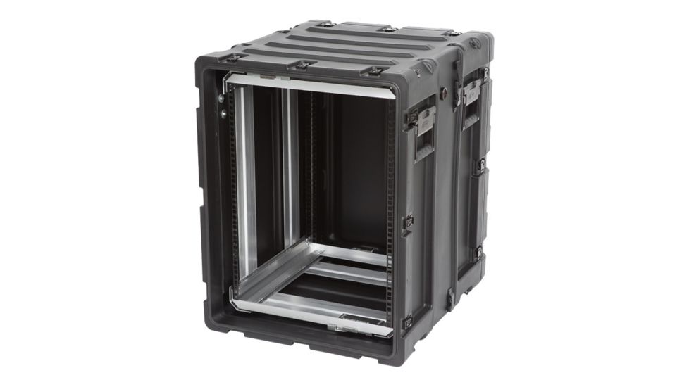 SKB Cases 14U Removable Shock Rack, Rackable Depth 20in, Black, 24in x 19in x 24.5in 3RR-14U20-22B
