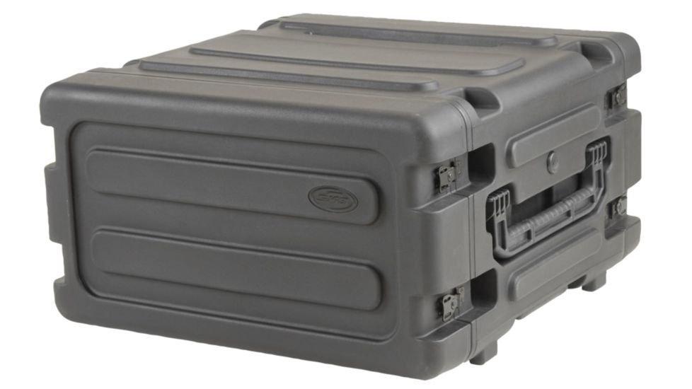 SKB Cases 20 Deep 4U Roto Shockmount Rolling Rack 19 rackable x 20 deep x 7 high 3SKB-R04U20W