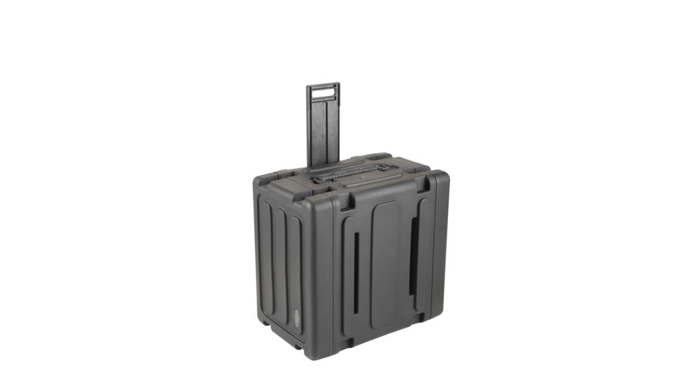 SKB Cases 20 Deep 6U Roto Shockmount Rolling Rack 19 rackable x 20 deep x 10-1/2 high 3SKB-R06U20W