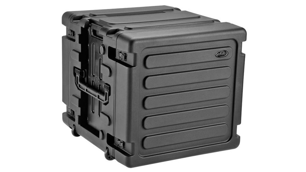 SKB Cases 20 Deep 10U Roto Shockmount Rolling Rack 19 rackable x 20 deep x 17-3/4 high 3SKB-R10U20W