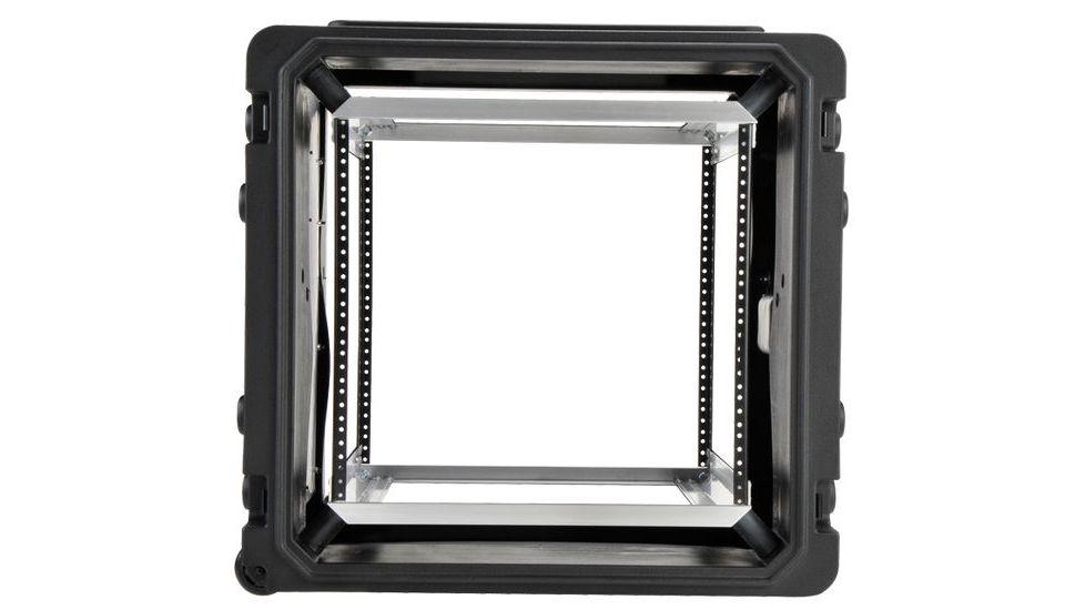 SKB Cases 20 Deep 10U Roto Shockmount Rolling Rack 19 rackable x 20 deep x 17-3/4 high 3SKB-R10U20W