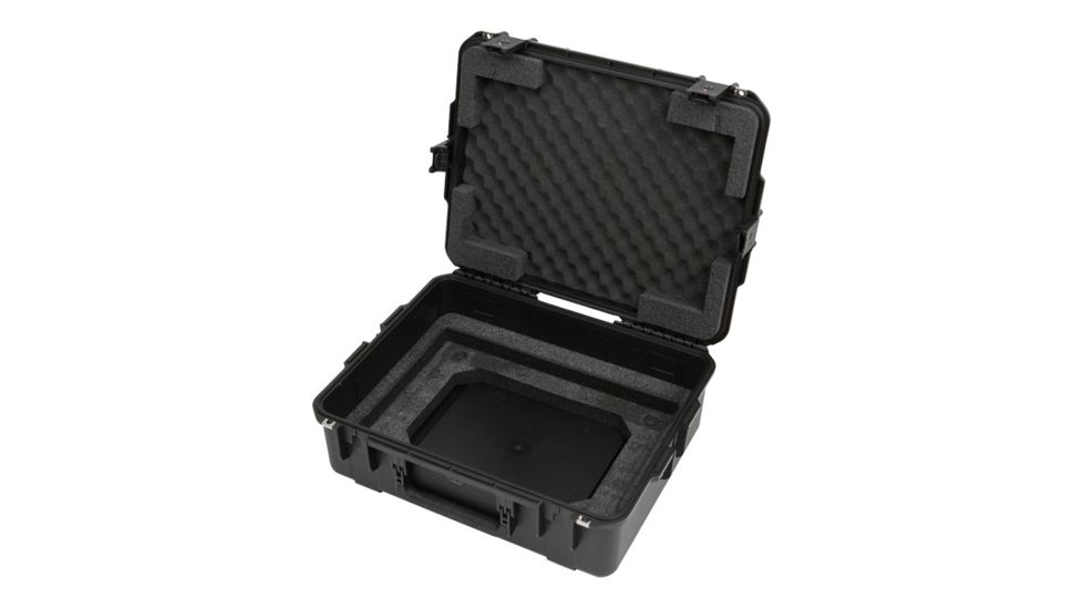 SKB Cases 2U iSeries Injection Molded Fly Rack, Rackable Depth 13in, Black, 22in x 17in x 8in 3i-2217M82U