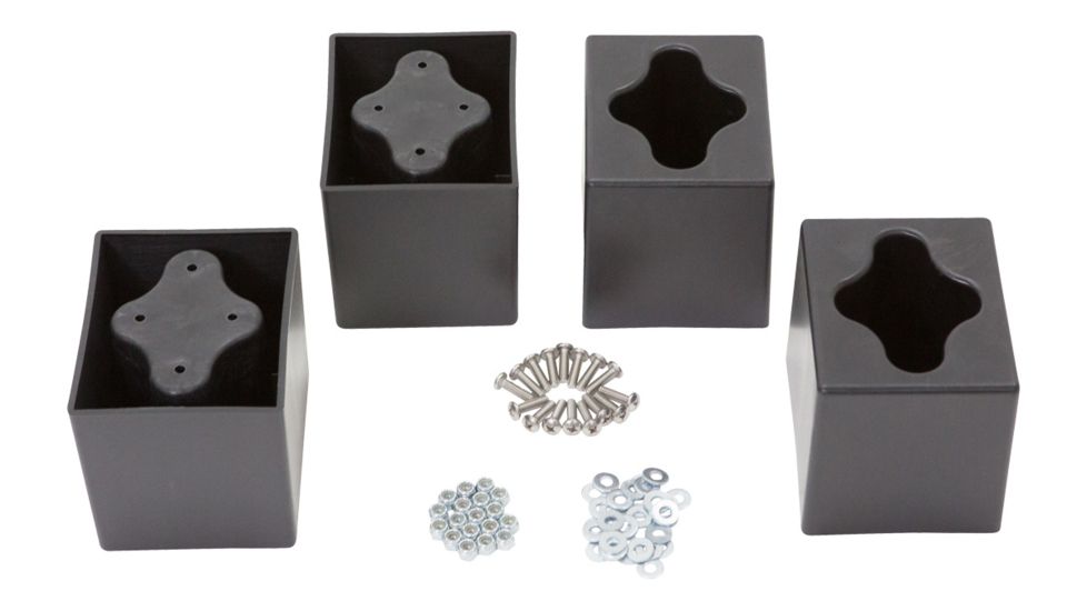 SKB Cases 3R Forklift Riser Kit, Set of 4, Black, 12in x 10in x 6in 3R-FLRK