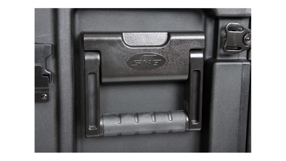 SKB Cases 3U Removable Shock Rack, Rackable Depth 20in, Black, 24in x 19in x 5.25in 3RR-3U20-22B