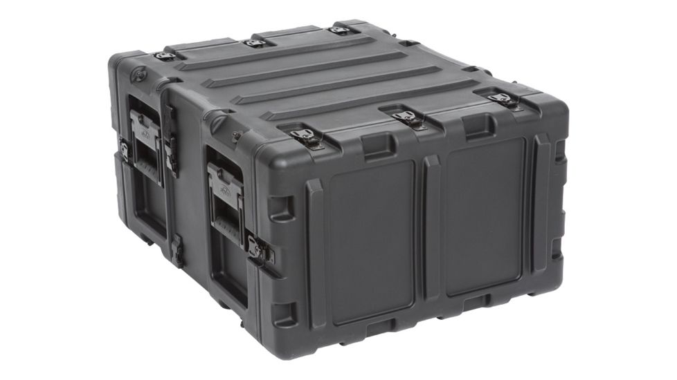 SKB Cases 5U Removable Shock Rack, Rackable Depth 20in, Black, 24in x 19in x 8.75in 3RR-5U20-22B