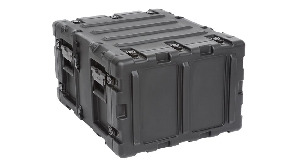 SKB Cases 6U Removable Shock Rack, Rackable Depth 20in, Black, 24in x 19in x 10.5in 3RR-6U20-22B