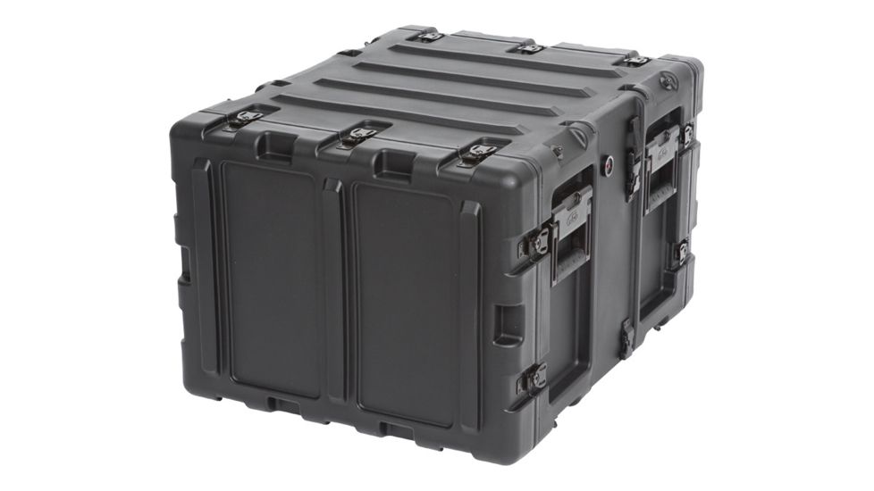 SKB Cases 7U Non-Removable Shock Rack, Rackable Depth 20in, Black, 24in x 19in x 12.25in 3RS-7U20-22B