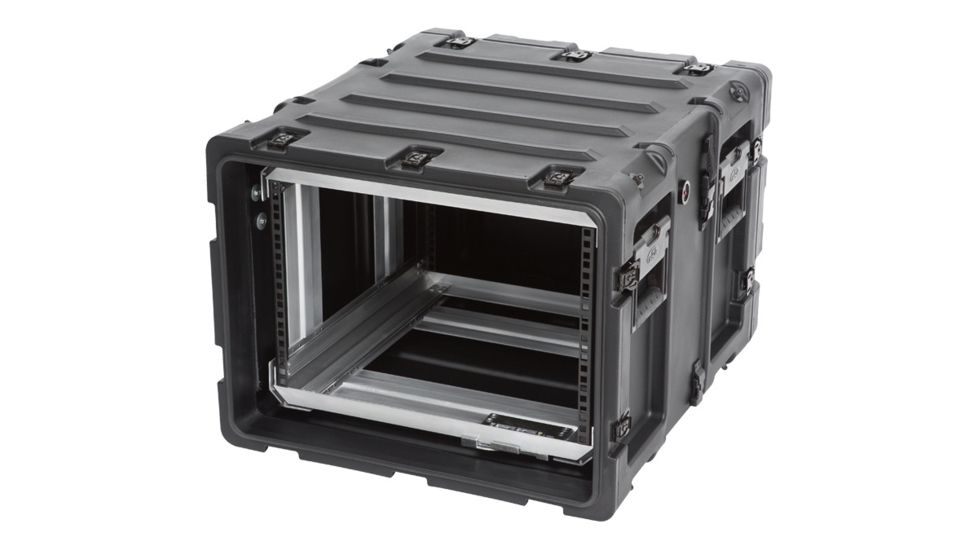 SKB Cases 7U Removable Shock Rack, Rackable Depth 20in, Black, 24in x 19in x 12.25in 3RR-7U20-22B