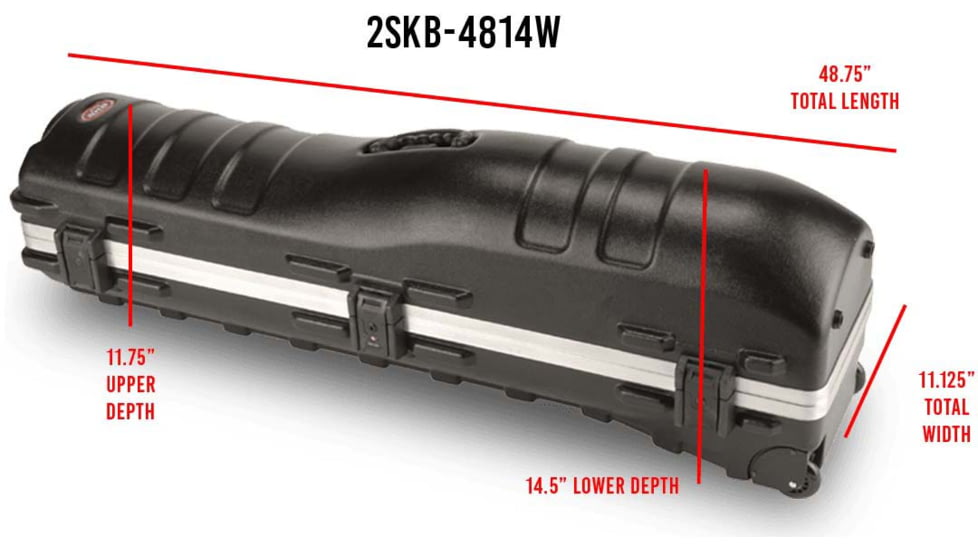 SKB Cases Deluxe Standard ATA - Travel Case, 2SKB-4814W