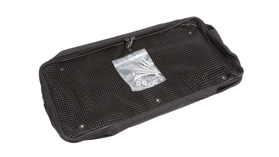 SKB Cases Door Pouch for Shockracks - Small accessory pocket 20 x 10 x 3 with hardware to attach to case lids 3SKB-BB60