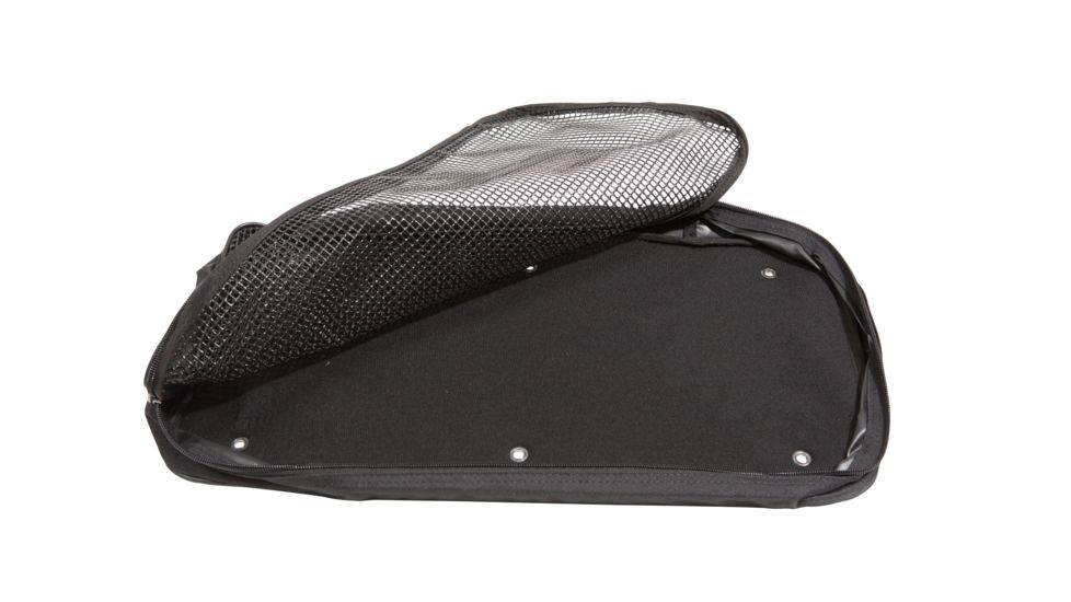 SKB Cases Door Pouch for Shockracks - Small accessory pocket 20 x 10 x 3 with hardware to attach to case lids 3SKB-BB60