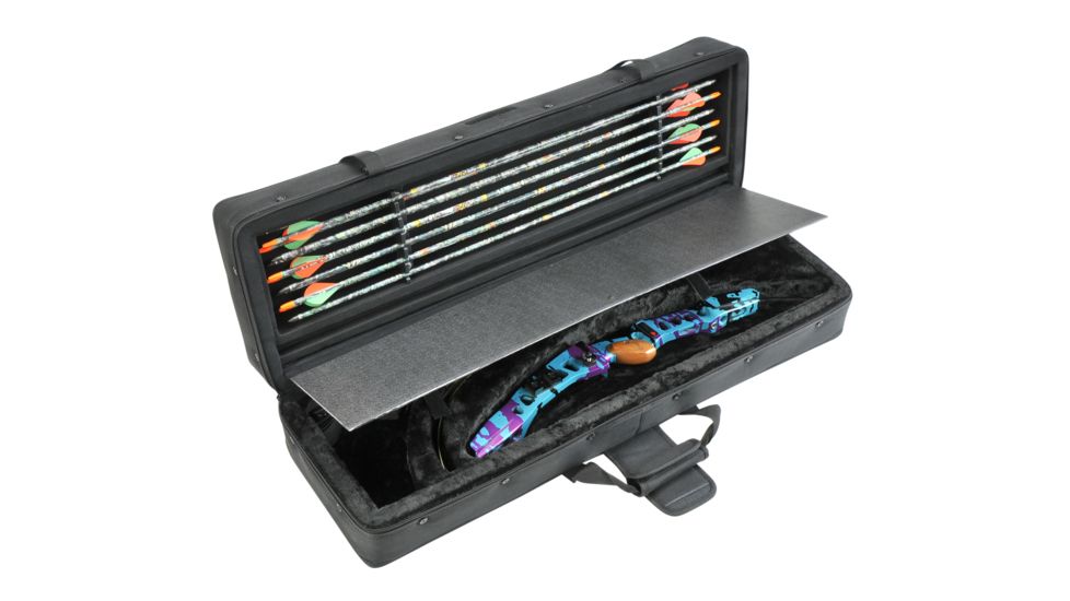SKB Cases Hybrid 3410 Recurve Bow Case w/ Foam, Black 2SKB-SC3410