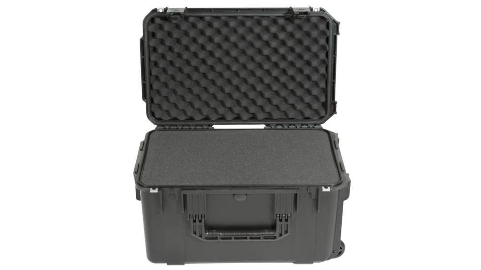 SKB Cases I Series Injection Molded Watertight &amp; Dust Proof Case w/wheels, Black, 22in x 13in x 12in 3i-2213-12BC